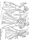 danceing coloring page